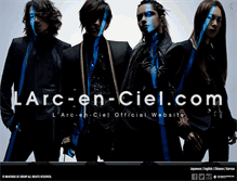 Tablet Screenshot of larc-en-ciel.com